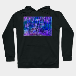 Deer in vines Hoodie